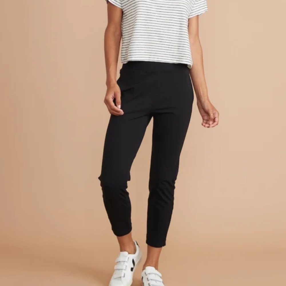 Marine Layer black drift joggers Elastic Waistband Soft Fabric - Picture 2 of 13